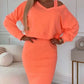 🎁2025 New Arrive - 50% OFF🎁Effortless Elegance💃Women's 2-Piece Set - Sleeveless Dress & Loose V-Neck Pullover