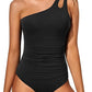 🩱Vacation Sale -50% OFF🏝️ - ✨One Shoulder One Piece Swimsuit