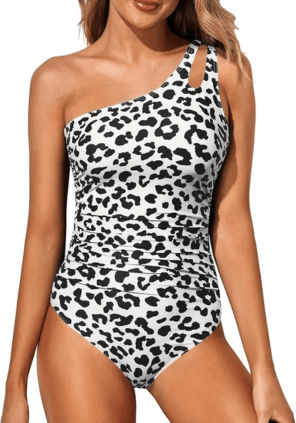 🩱Vacation Sale -50% OFF🏝️ - ✨One Shoulder One Piece Swimsuit