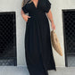 🌸Spring Specials💐Slit V-Neck Effortless Maxi Long Dress
