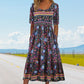 🔥50% OFF🔥Women’s Elegant Bohemian Print Dress