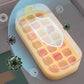 Easy Release Ice Cube Tray with Lid & Bin