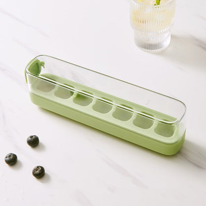 Easy Release Ice Cube Tray with Lid & Bin