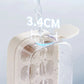Easy Release Ice Cube Tray with Lid & Bin