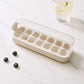Easy Release Ice Cube Tray with Lid & Bin